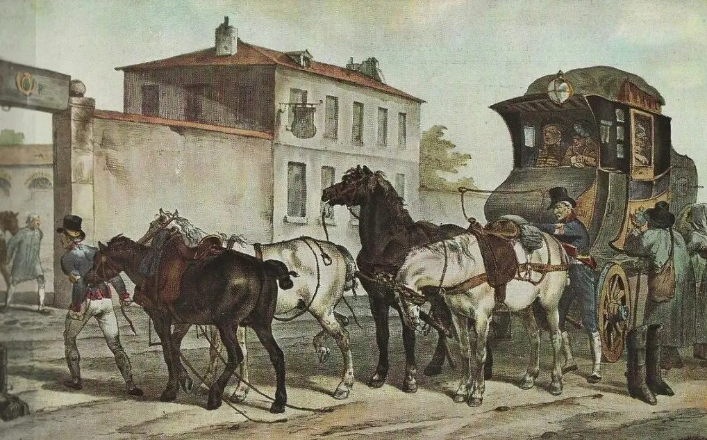 Horace Vernet - Malle Poste